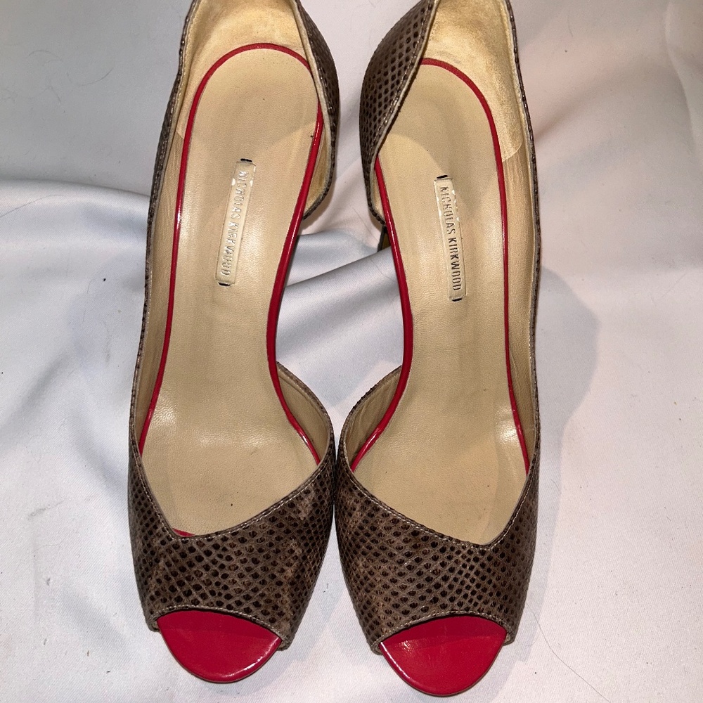 Nicholas Kirkwood open-toed heels